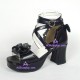 Lolita shoes girl shoes sandals style 8025  black