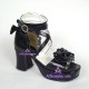 Lolita shoes girl shoes sandals style 8025  black