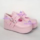 Lolita shoes girl shoes style 8029A pink