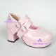 Lolita shoes girl shoes thick  sole style 8029 pink