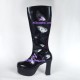 Punk gothic lolita boots girl boot high heel boots