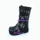 Punk lolita shoes boots girl boots style 6701 black