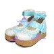 Lolita shoes fashion shoes style 8077 sky light