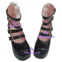 Lolita shoes girl sandal style 9613 black