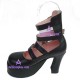 Lolita shoes girl sandal style 9613 black