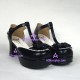 Lolita shoes girl sandals style 8035 black