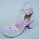 Lolita shoes girl sandals style 9808 white