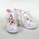 Lolita shoes girl shoes fashion shoes style 8030 white