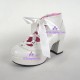 Lolita shoes girl shoes fashion shoes style 8030 white