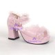 Lolita shoes girl shoes fashion shoes with lace style  8031 pink