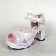 Lolita shoes girl shoes fashion shoes with lace style  8031 white