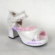 Lolita shoes girl shoes fashion shoes with lace style  8031 white