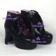 Lolita shoes girl shoes high heel style 8030 black