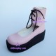 Lolita shoes girl shoes princess shoes style 9606 pink