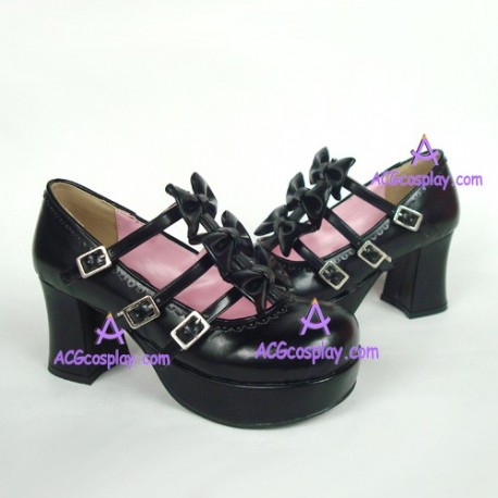 Lolita shoes girl shoes princess shoes style 9870 black