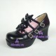 Lolita shoes girl shoes princess shoes style 9870 black