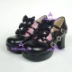 Lolita shoes girl shoes princess shoes style 9870 black