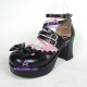 Lolita shoes girl shoes sandals pretty shoes style 8072 black