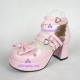 Lolita shoes girl shoes sandals pretty shoes style 8072 pink