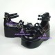 Lolita shoes girl shoes thick sole style 8033 black