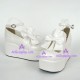 Lolita shoes girl shoes thick sole style 8079 white