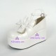 Lolita shoes girl shoes thick sole style 8079 white