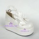 Lolita shoes girl shoes thick sole style 8079 white