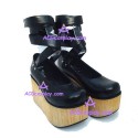 Lolita shoes girl shoes thick sole style 9601 black