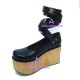 Lolita shoes girl shoes thick sole style 9601 black