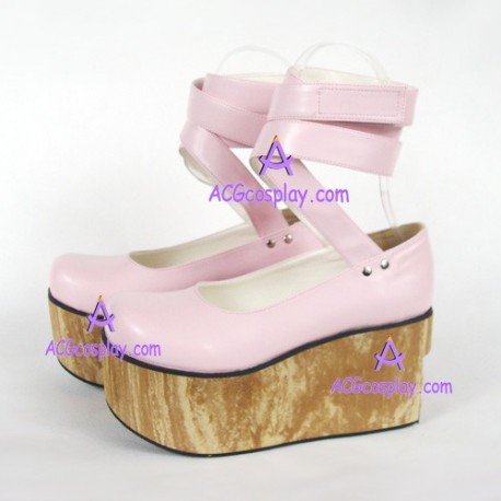 Lolita shoes girl shoes thick sole style 9601 pink