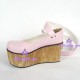 Lolita shoes girl shoes thick sole style 9601 pink