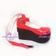 Lolita shoes girl shoes thick sole style 9601 red