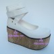 Lolita shoes girl shoes thick sole style 9601 white