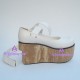 Lolita shoes girl shoes thick sole style 9601 white