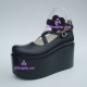 Lolita shoes girl shoes thick sole style 9603 black