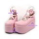 Lolita shoes girl shoes thick sole style 9603 pink