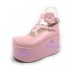 Lolita shoes girl shoes thick sole style 9603 pink