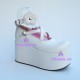 Lolita shoes girl shoes thick sole style 9603 white