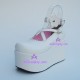 Lolita shoes girl shoes thick sole style 9603 white