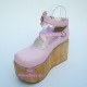 Lolita shoes girl shoes thick sole style 9603B pink