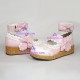 Lolita shoes girl shoes wedge shoes style  8077 pink