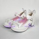 Lolita shoes princess shoes medium heel style 8005 white