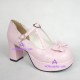 Lolita shoes princess shoes style 8065 pink