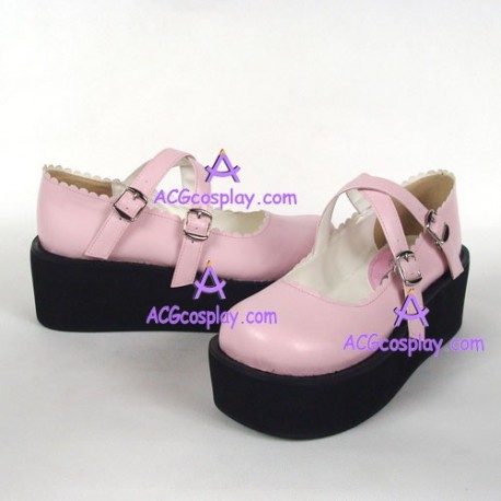 Lolita shoes princess shoes style 9606A pink