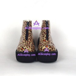 Lolita shoes wedge shoes thick sole style 9631 leopard pattern