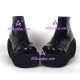 Lolita shoes wedge shoes thick sole style 9631 shining black