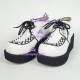 General punk lolita shoes man shoes style 9715A whtie