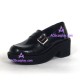 General shoes lolita shoes fashion shoes medium heel style 9636A black