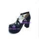 General shoes lolita shoes thick heel style 9810B black