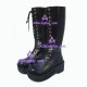 Gothic lolita boots thick sole style 9610 black